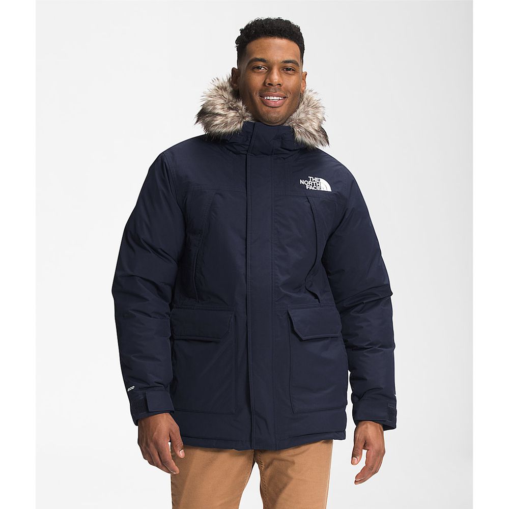 The North Face Parka Mens Australia - The North Face Mcmurdo Navy Mcmurdo (TJX-480956)